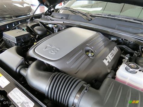 2014 Dodge Challenger R T Blacktop 5 7 Liter Hemi Ohv 16 Valve Vvt V8 Engine Photo 85132685