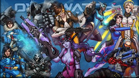 ArtStation - Overwatch heroes