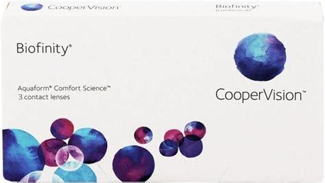 Soczewki Cooper Vision Biofinity Szt Opinie I Ceny Na Ceneo Pl