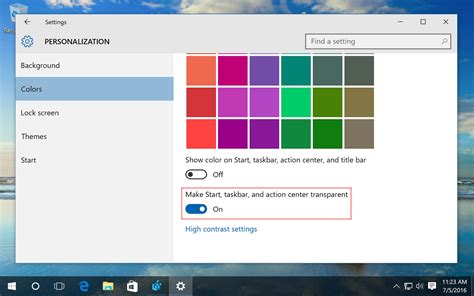 Taskbar Color Windows 10 | Peatix