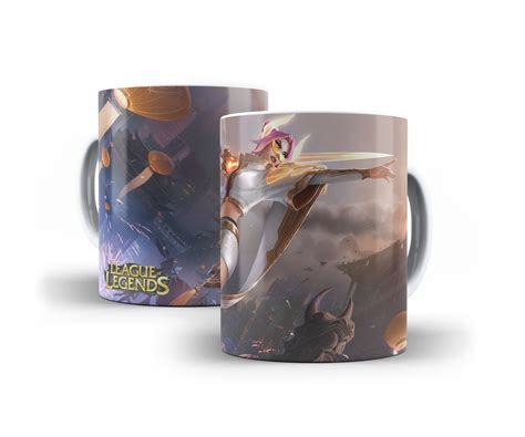 Caneca Lol Gamer Fiora Fera Lunar Edi O De Prest Gio