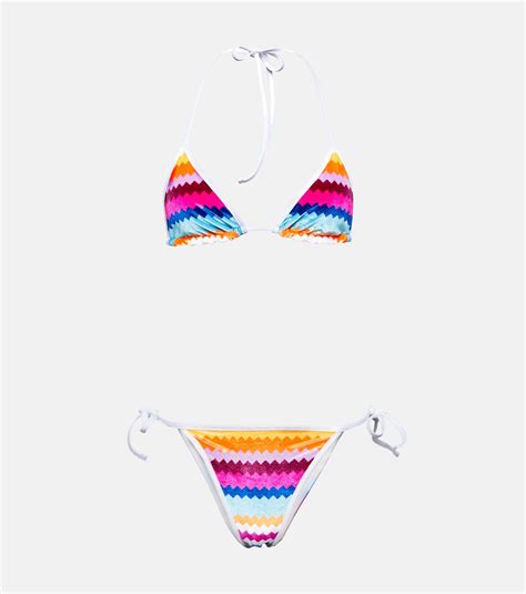 Zig Zag Bikini In Multicoloured Missoni Mare Mytheresa