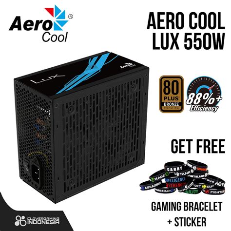 Jual Aerocool Lux W Psu Atx Power Supply Bronze Aero Cool