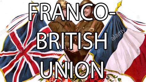 Franco British Union Map