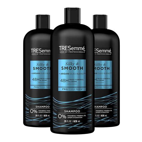 TRESemmé Shampoo Smooth and Silky 3 Count Tames and Australia Ubuy