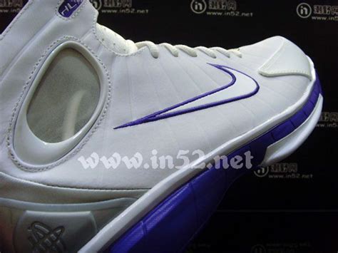 Nike Zoom Huarache 2k4 White Metallic Silver Purple