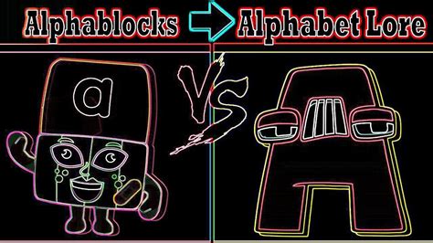 Alphabet Lore Vs Alphablocks Bands Comparison Vocoded To Miss The Rage