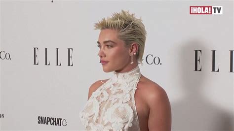 Florence Pugh Se Roba Las Miradas En El Regreso De Los Premios Elle