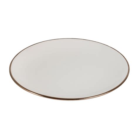 Dessert bord goldline wit goud ø19 cm Xenos