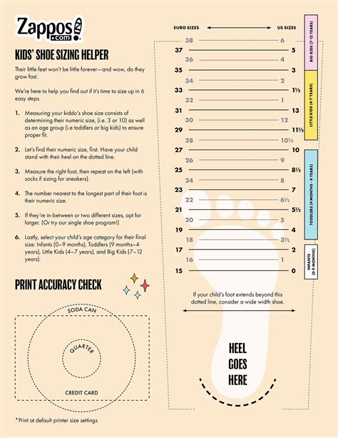 Shoe Size Charts Pdf Download Fill And Print For 51 Off