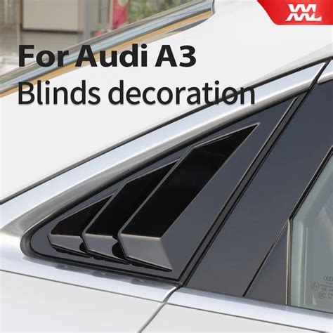 For Audi A3 8y 2022 2021 Sportback Limousine Sedan Rear Window Louvers