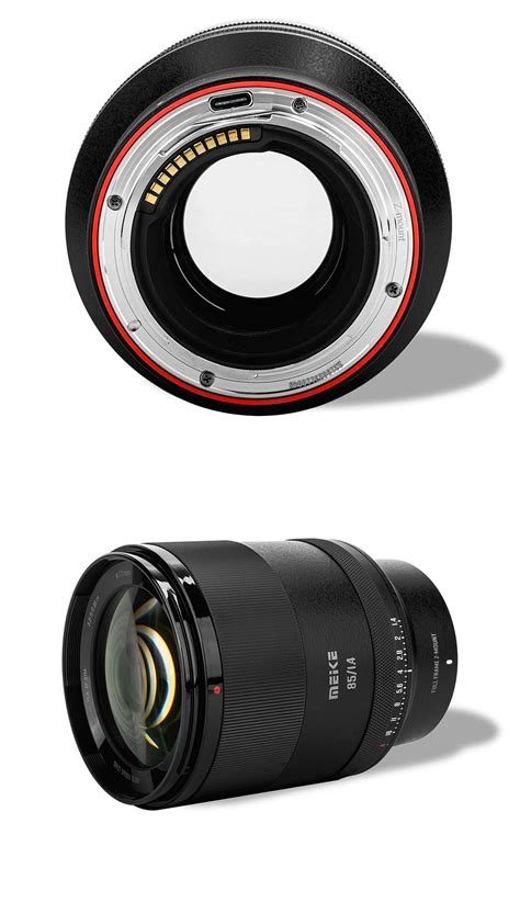 Meike Full Frame 85mm F1 4 Auto Focus Large Aperture Portrait Lens STM