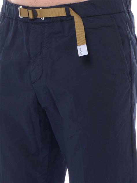 Pantalone Da Uomo White Sand Chino Con Elastico Su