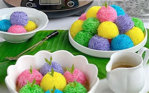 Resep Putu Mayang Bihun Warna Warni Si Kecil Pasti Suka Okezone