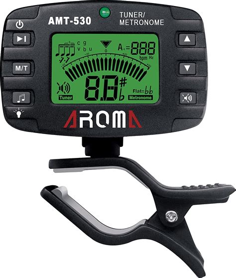 Amazon Aroma Amt Clip On Chromatic Tuner And Metronome