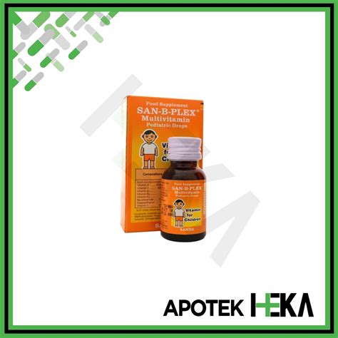 Jual San B Plex Drops Ml Sanbe Multivitamin Anak Shopee Indonesia