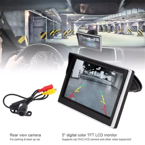 Inch Car Tft Lcd Monitor Screen Way Video Input Car