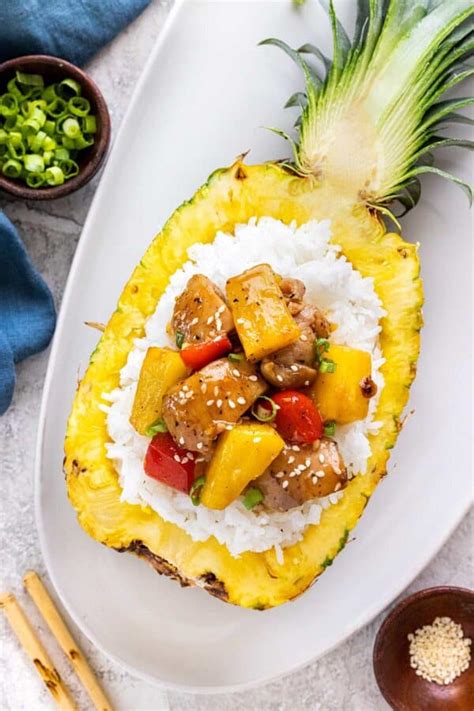 Pineapple Chicken Stir Fry Jessica Gavin