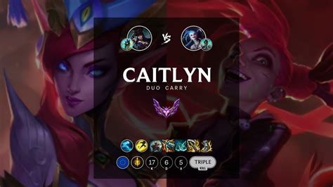 Caitlyn Adc Vs Jinx Euw Master Patch Youtube