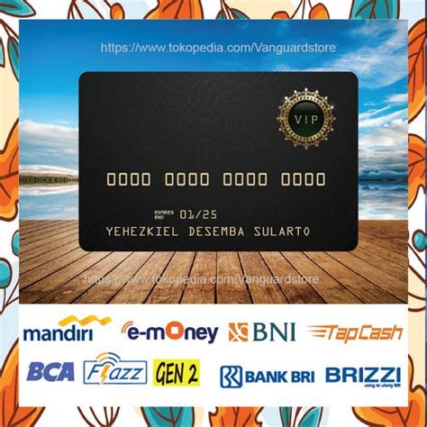 jual kartu emoney etoll vip black creditcard mandiri bri bni bca  sisi