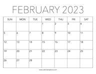 Calendar February 2023 – Calendar Options