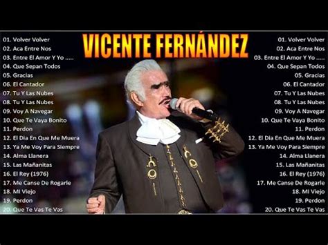 Vicente Fern Ndez Le Canta A Los Grandes Compositores De M Xico