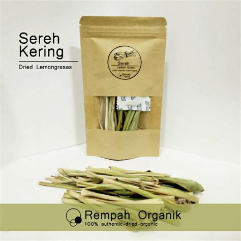 Jual Sereh Kering Dried Lemongrass Shopee Indonesia