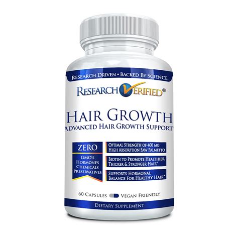 Research Verified Hair Growth Support Biotin Dht Blockers And Vitamins