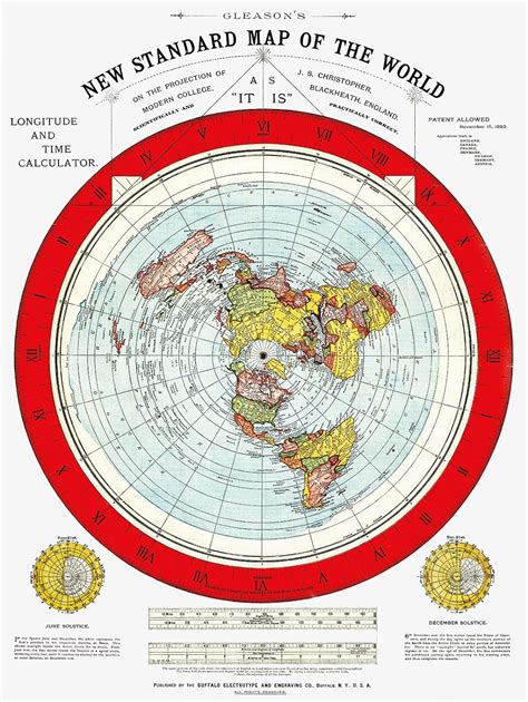 Mapa De Tierra Plana