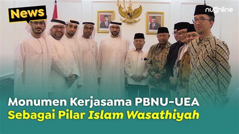 Rektor Mbz University Kunjungi Pbnu Mantapkan Kerja Sama Pendirian