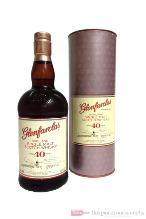 Glenfarclas 40 Years Highland Single Malt Scotch 0 7l