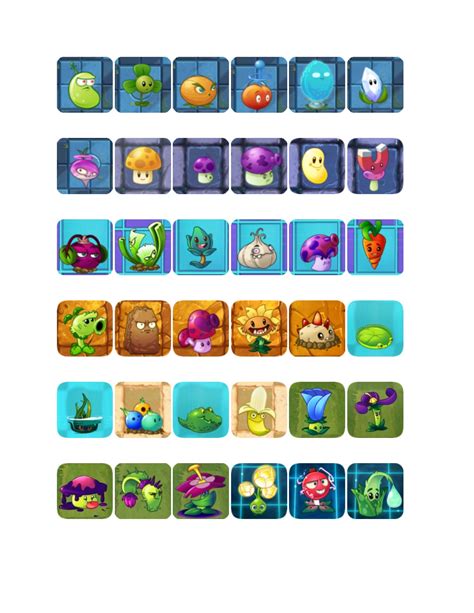 Plants Vs Zombies 2 Characters List Pictures Chadgilt