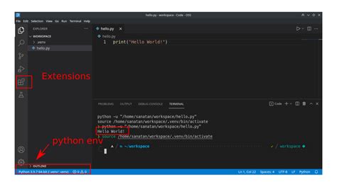 Vscode Windows Python Virtualenv