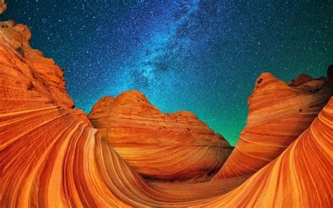 Night At The Wave By Max Seigal Marble Canyon Az Photorator