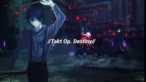 Takt Op Destiny Opening Full Sub Español takt by ryo supercell