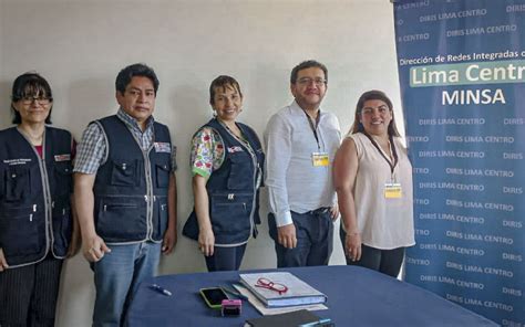 Gobiernos Locales Y Diris Lima Centro Firman Convenio