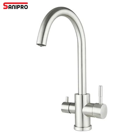 Sanipro Commercial Gourmet Sus Handles Degree Swivel Stainless