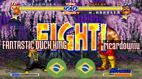 Rbff H Fantastic Duck King Br Vs Ricardowiiu Br Real Bout Ff