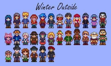 Seasonal Outfits Slightly Cuter Aesthetic At Stardew Valley Nexus