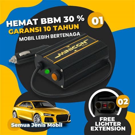 MINICON VOLT STABILIZER AKI ACCU PENGHEMAT BAHAN BAKAR TRUK DAN BUS