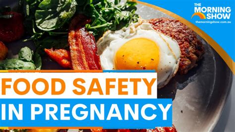 Food Safety In Pregnancy With Julian Cox News