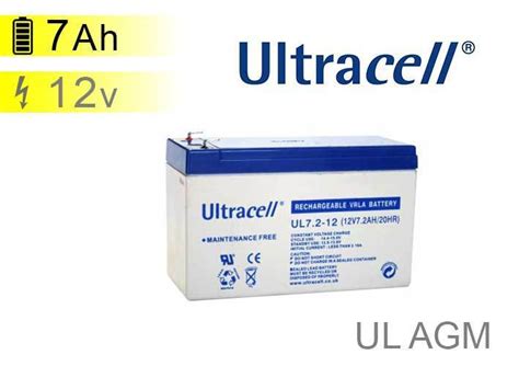 Batterie Solaire Ultracell Ul Agm V Ah Gb