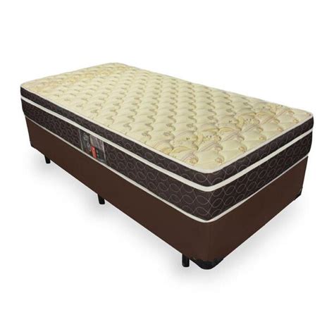 Cama Box Solteiro King Colch O Mola Ensacada Castor Class Pocket