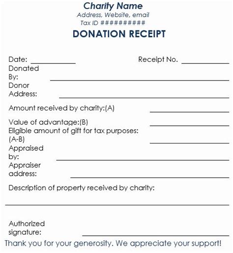 Free Church Donation Receipt Word Pdf Eforms Editable Free 5 Church Donation Forms In Pdf