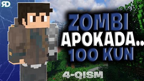 Kun Zombi Apokalipsis Minecraft Kunlar Youtube