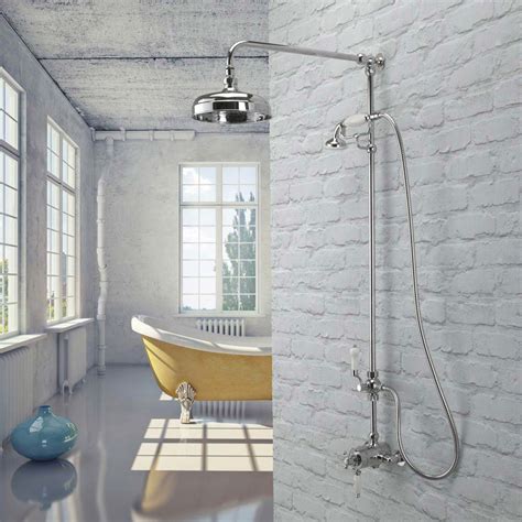 Tre Mercati Victoria Exposed Thermostatic Shower Valve With Riser Kit