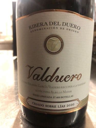 Bodegas Valduero Criado Sobre Lías Vivino US