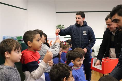 H Quei Em Patins Visita O Instituto Maria Paz Varzim Clube Desportivo