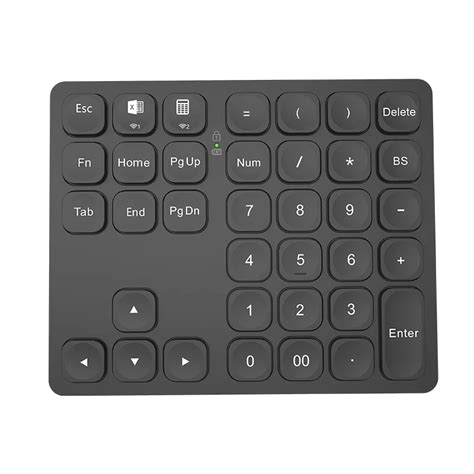 JOMAA Teclado Num Rico Inal Mbrico Recargable Con Bluetooth Teclado Num