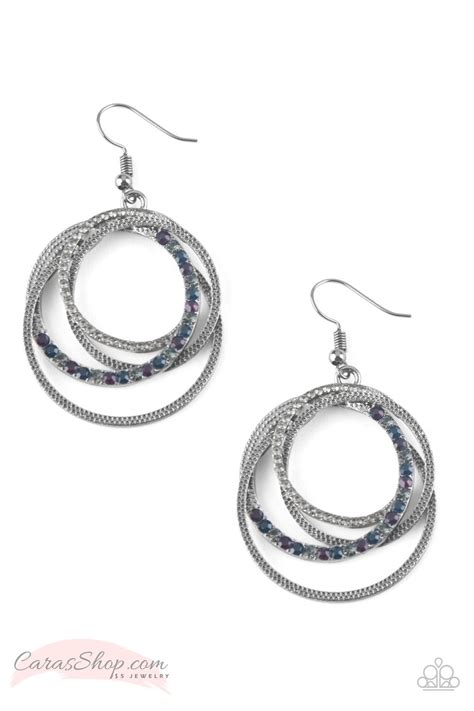 Paparazzi Elegantly Entangled Multi Earrings Carasshop